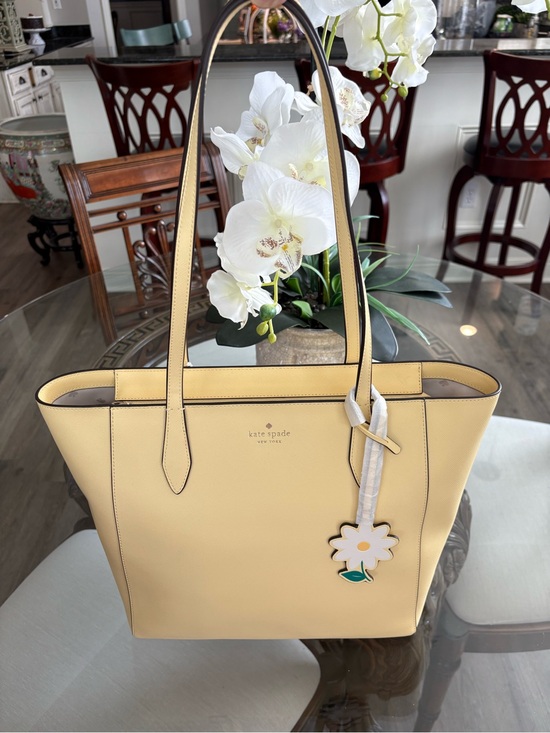kate spade Handbags - 💛💛KATE SPADE YELLOW SAFFIANO LEATHER TOTE BAG!💛💛